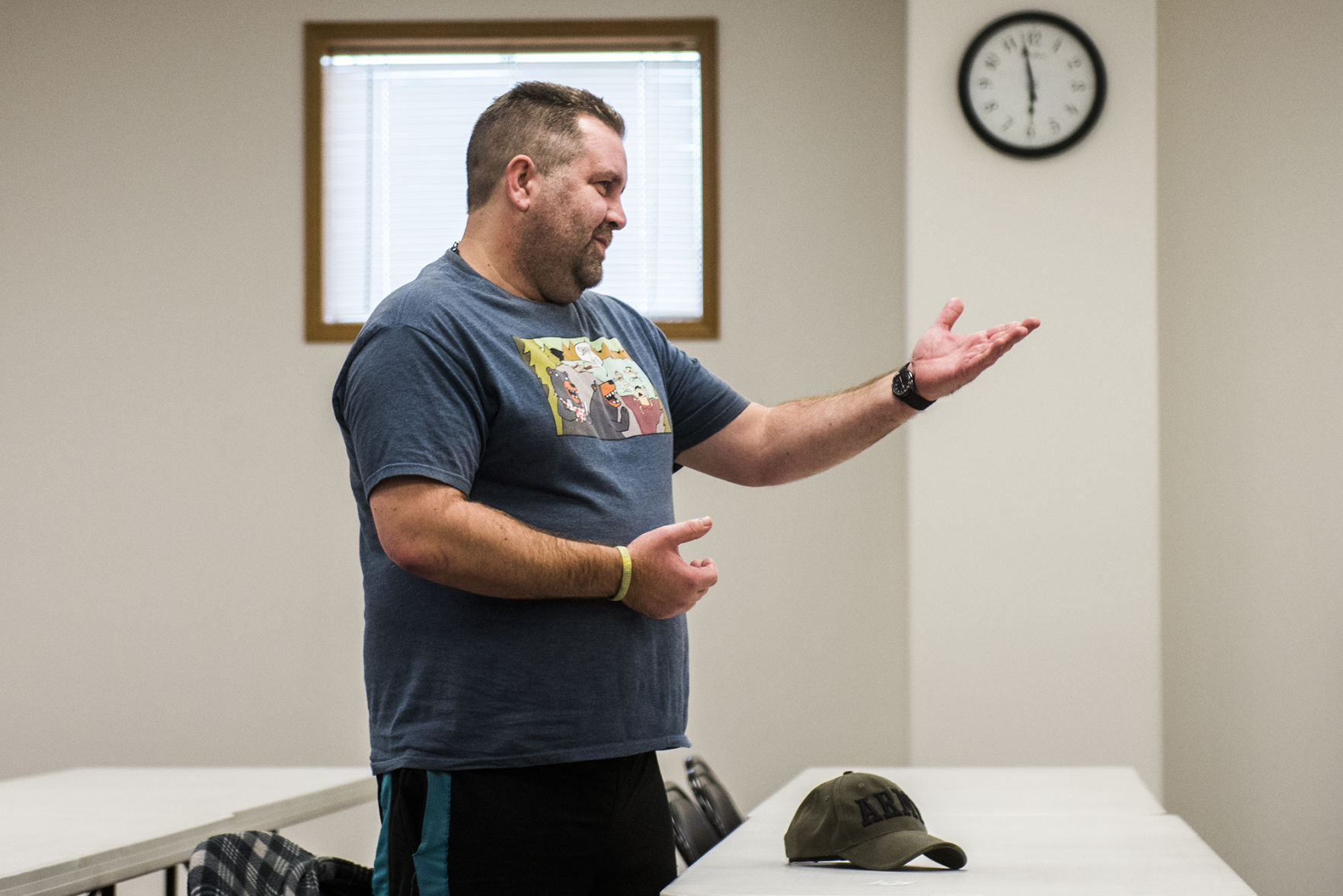 Jaime Herrera Beutler Speaks with Veterans in Chehalis